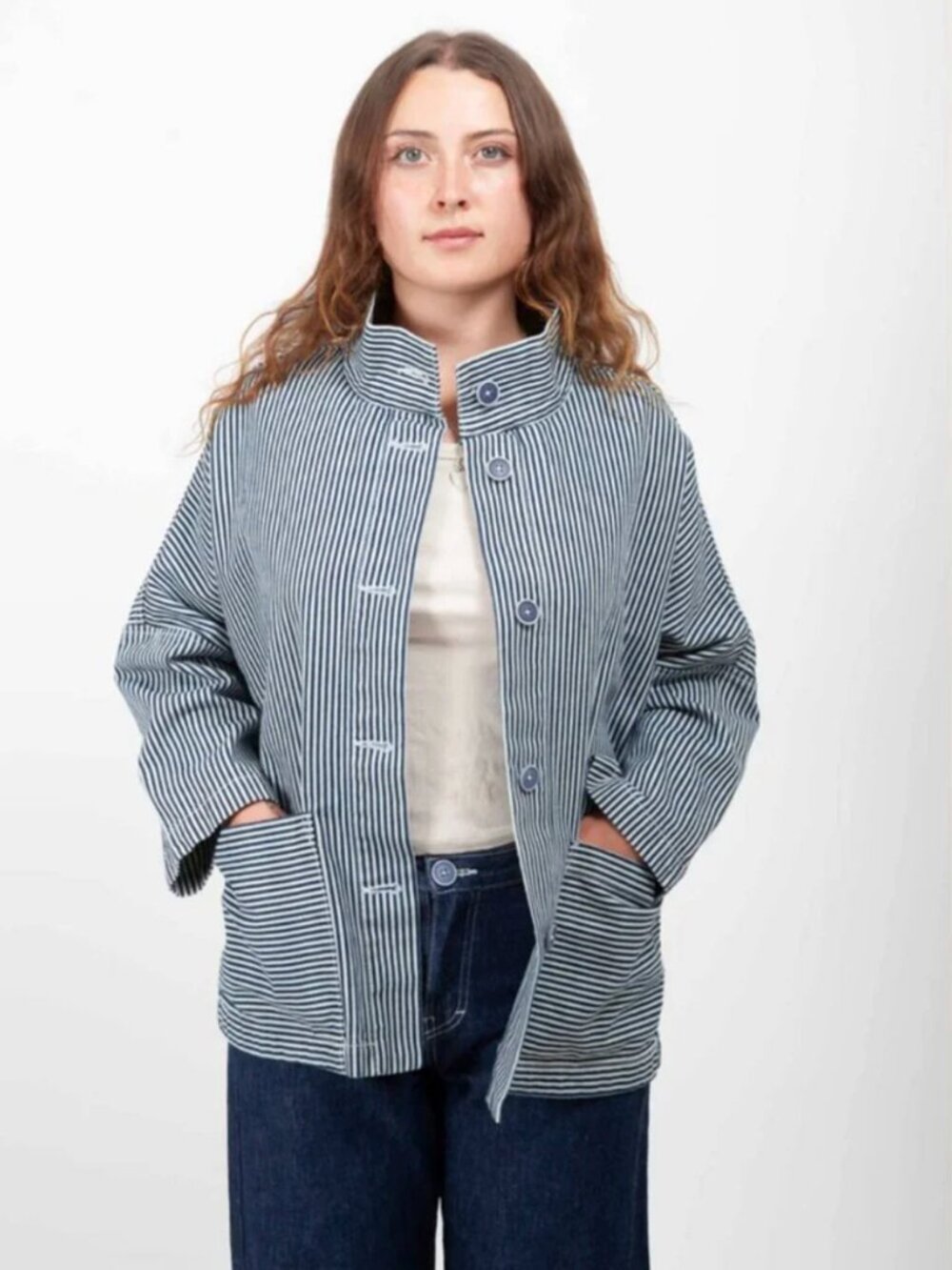 Gravel & Gold Marram Jacket - striped - XS (1)